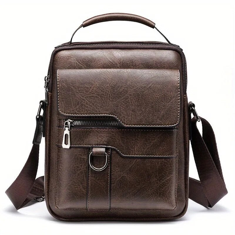Men's PU Leather Shoulder Bag