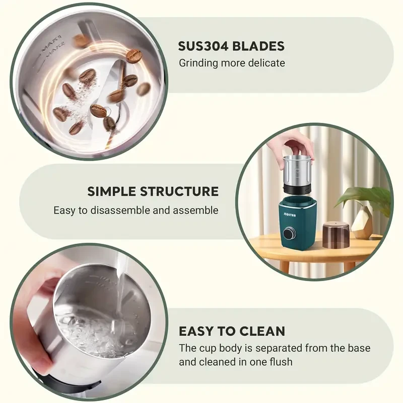 Qstar M600 Portable Wireless Coffee Grinder