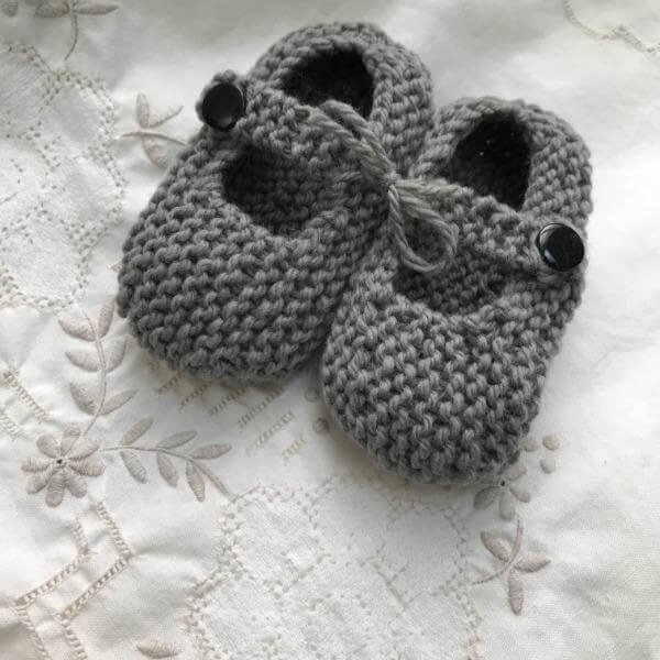 Baby Hand Knitted booties  | Handmade