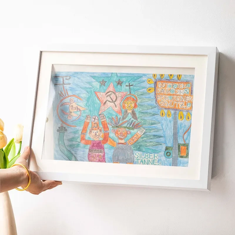 Flip Photo Frame Wall-mounted Children