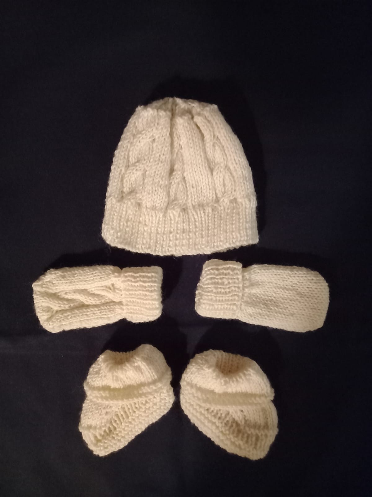 Merino Set  | Hand-Knitted