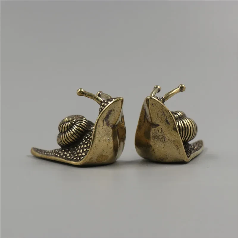 Brass Tea Pet Snail