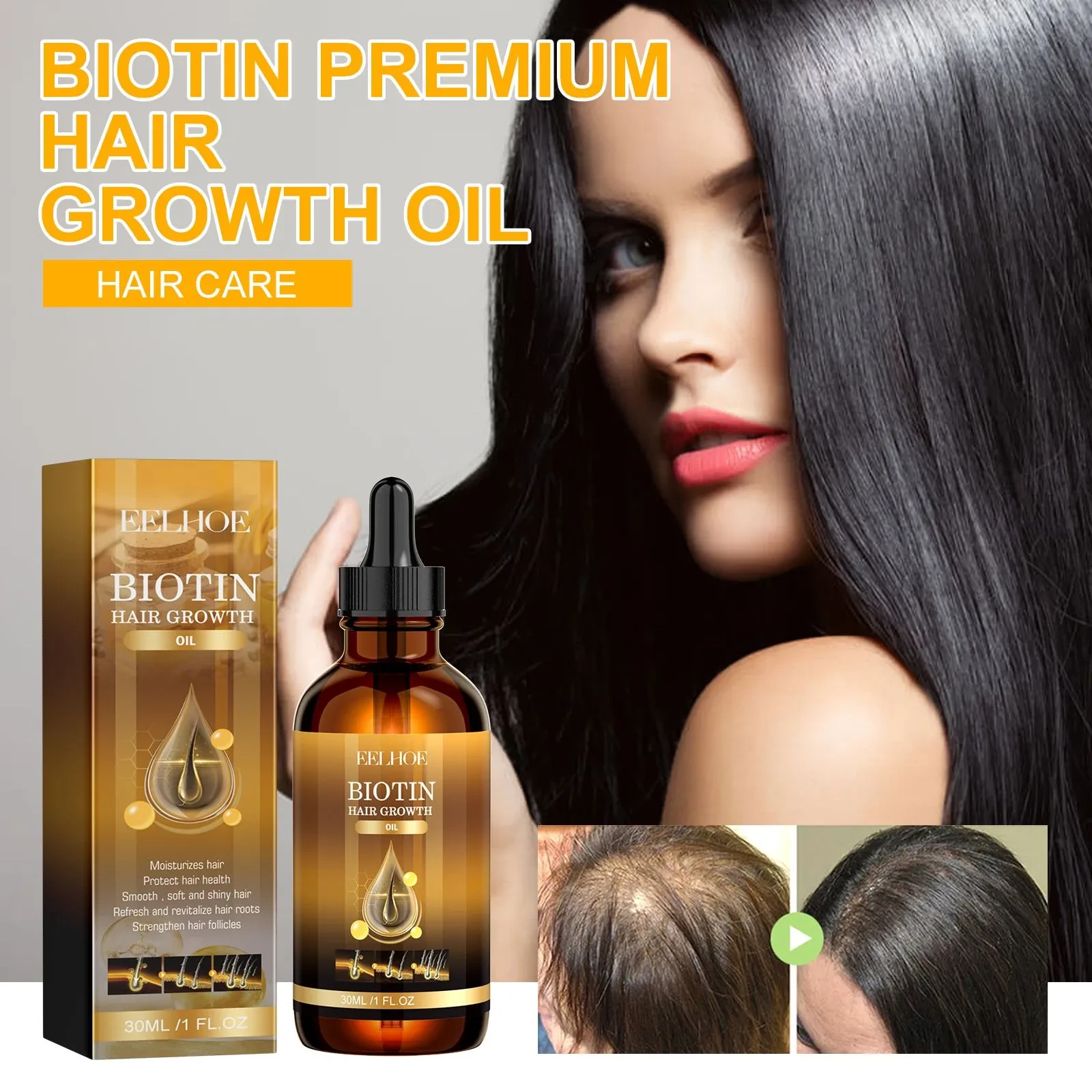 EELHOE Biotin Hair Treatment Oil