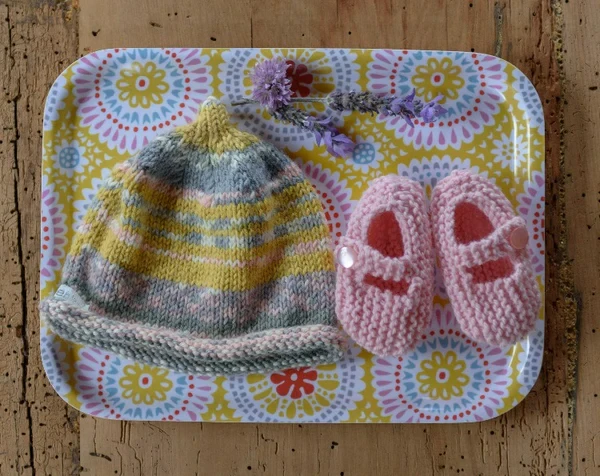Baby Hand Knitted booties | Handmade