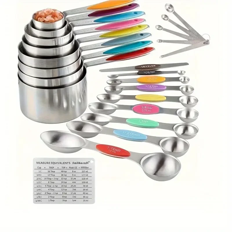 Faridabio 23-Piece Measuring Cups and Spoons Set