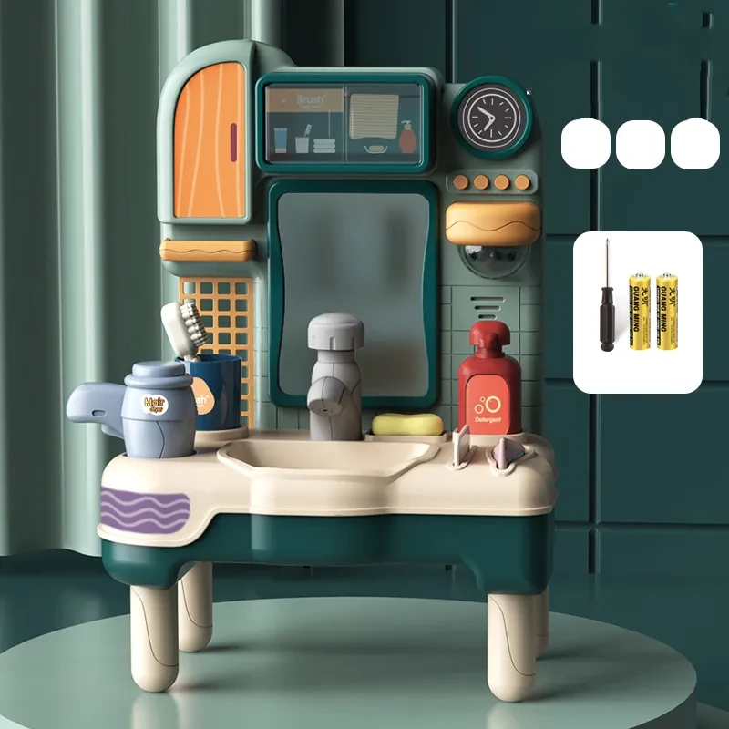 Set girl plays house toy