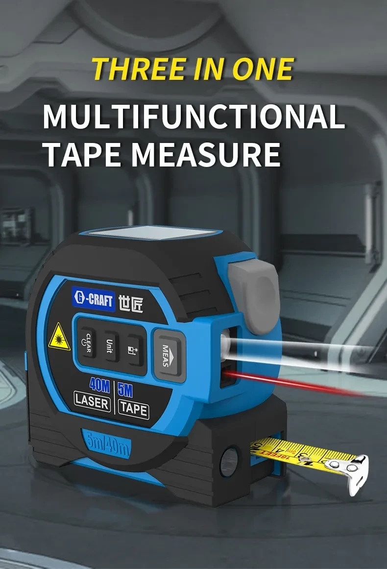 Measurin Sight 3-In-1 Infrared Laser Tape Measuring