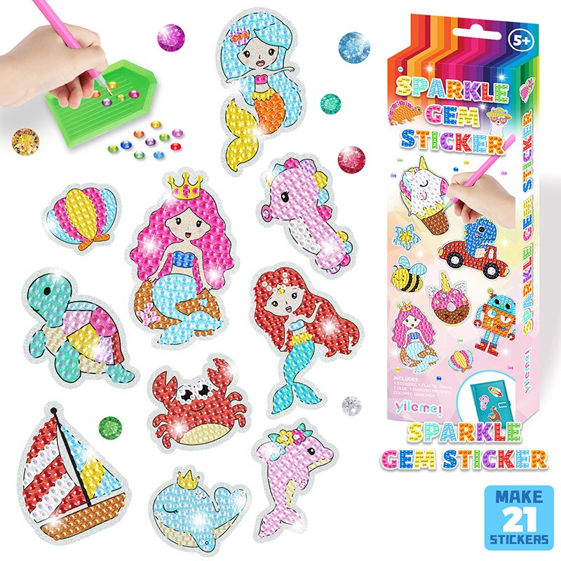 Christmas Painting Sticker Kit