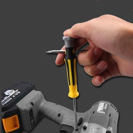 Strong Magnetic Plum Blossom Triangle Special-shaped Multifunctional Household Screwdriver Set