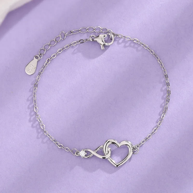 Heart-shape Love Bracelet Gift For Valentine's Day