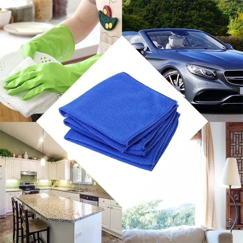 Microfiber Towels  Multi-Pack Car Wash & Drying Cloths for Household