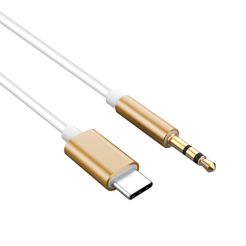 USB Type-C to 3.5mm Aux Audio Adapter Headphone Jack Cable for Samsung