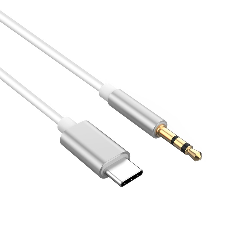 USB Type-C to 3.5mm Aux Audio Adapter Headphone Jack Cable for Samsung