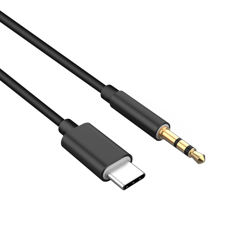 USB Type-C to 3.5mm Aux Audio Adapter Headphone Jack Cable for Samsung