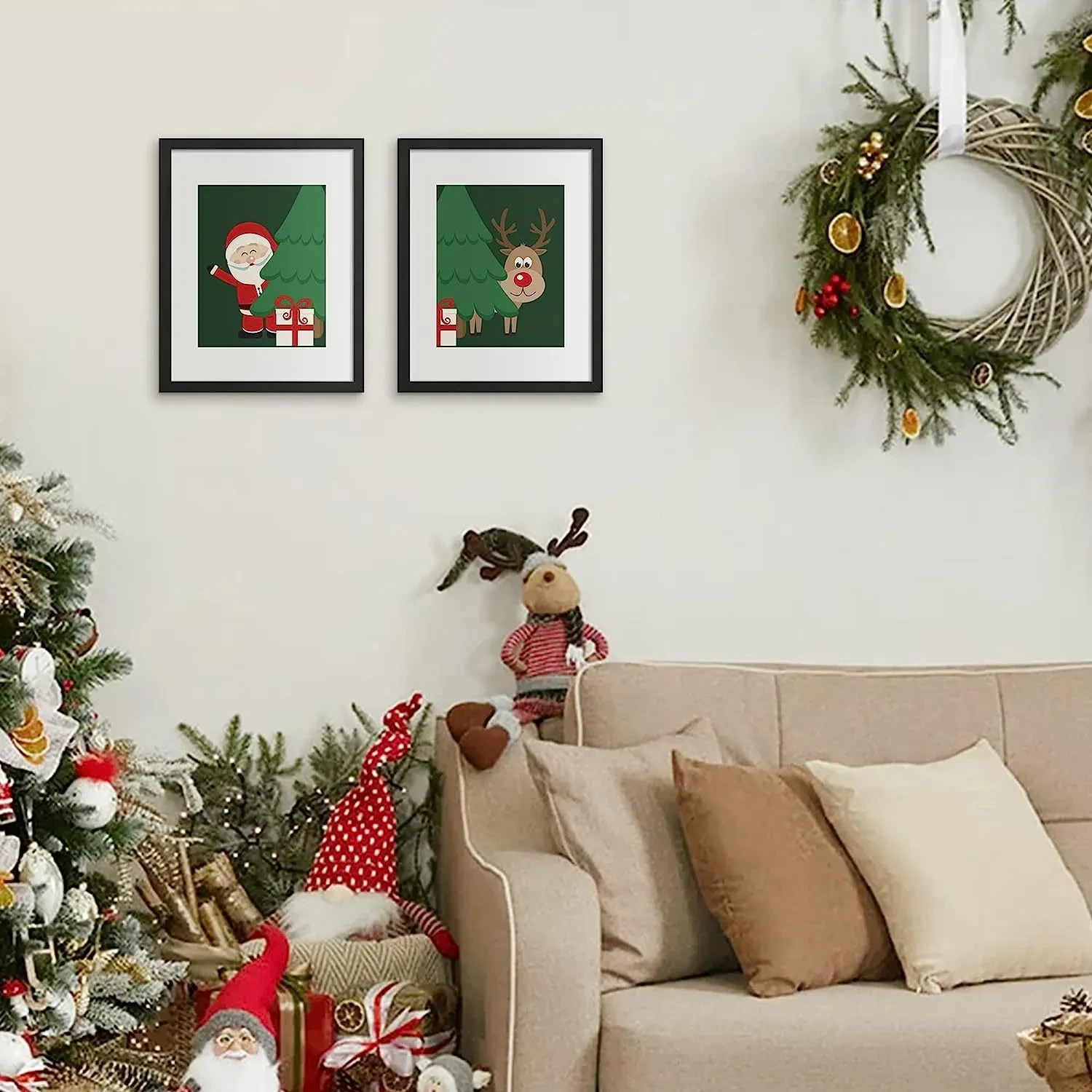 Simple Photo Frame Acrylic 10-piece Set 11148 Combination