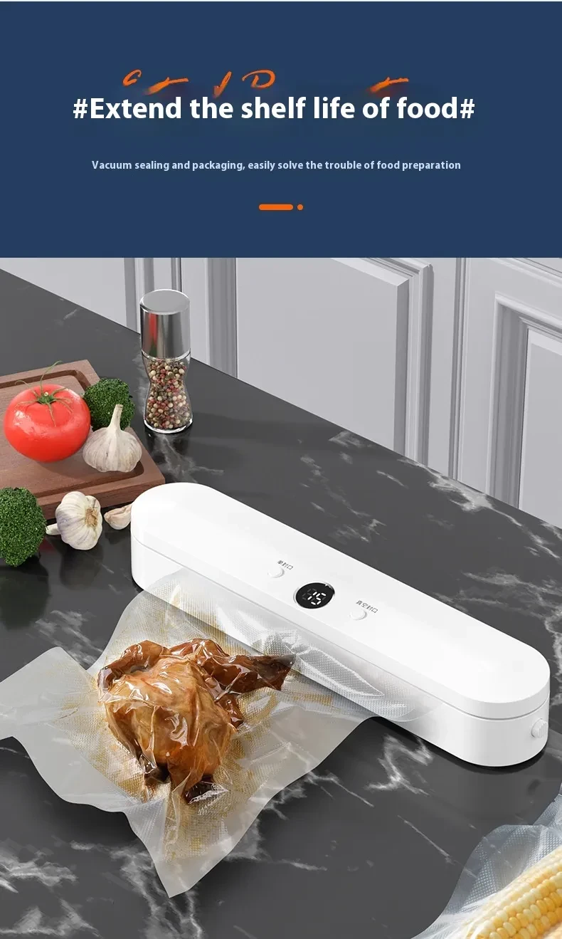 Vacuum Sealing Machine Food Preservation Machine Small Vacuum Machine Automatic Plastic-envelop Machine