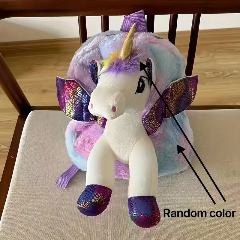 Rainbow Unicorn Kitten Backpack