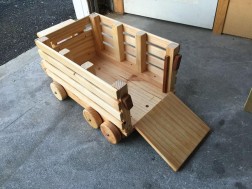 Ride in Stock Truck and Trailer Toy Set