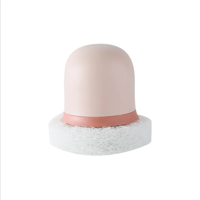 Kitchen Multifunctional Cleaning Round Handle Emery Brush