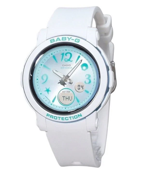Casio Baby-G Analog Digital Undersea World Resin Strap Blue Dial Quartz BGA-290US-2A 100M Women's Watch