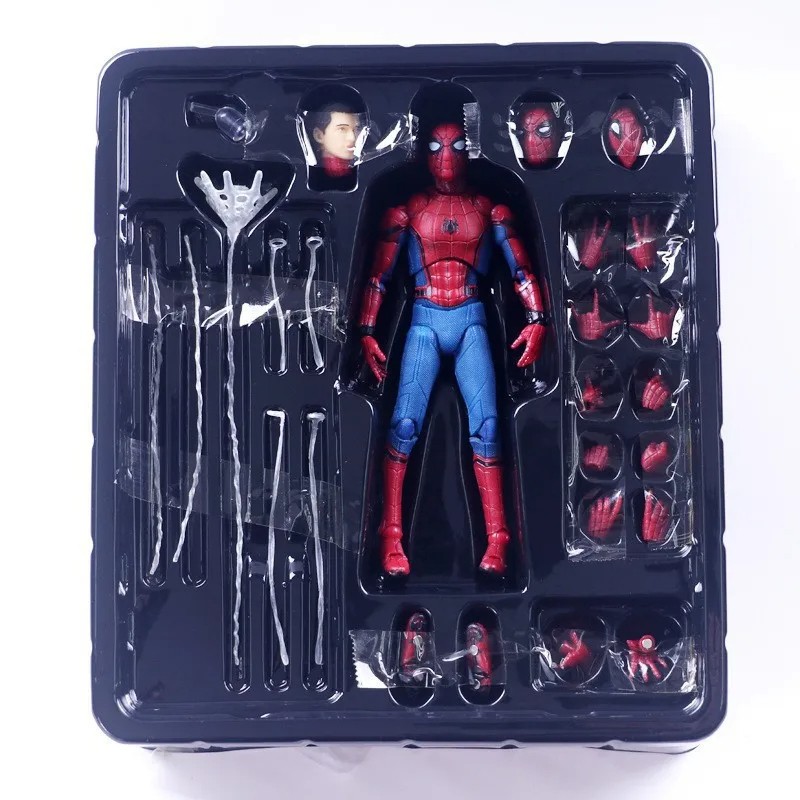 Disney Avengers Spider-Man Homecoming Action Figure - Tom Holland Face