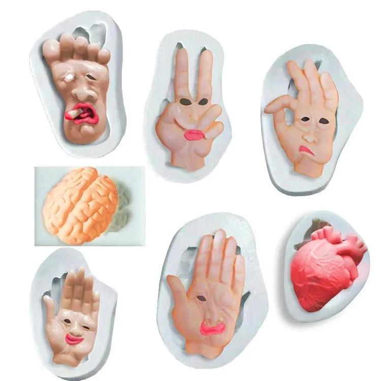 Silicone Fondant Mold DIY Tool Kitchen Accessories