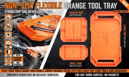 HORUSDY Tool Trays Socket Organiser Parts Holder Mats