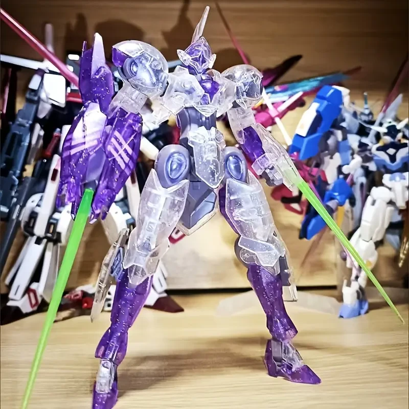 Anime Character Assembly Model with Accessories for Hobby Collection