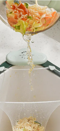 Creative Cloud Sink Drain Rack Kitchen Sink Garbage Filter