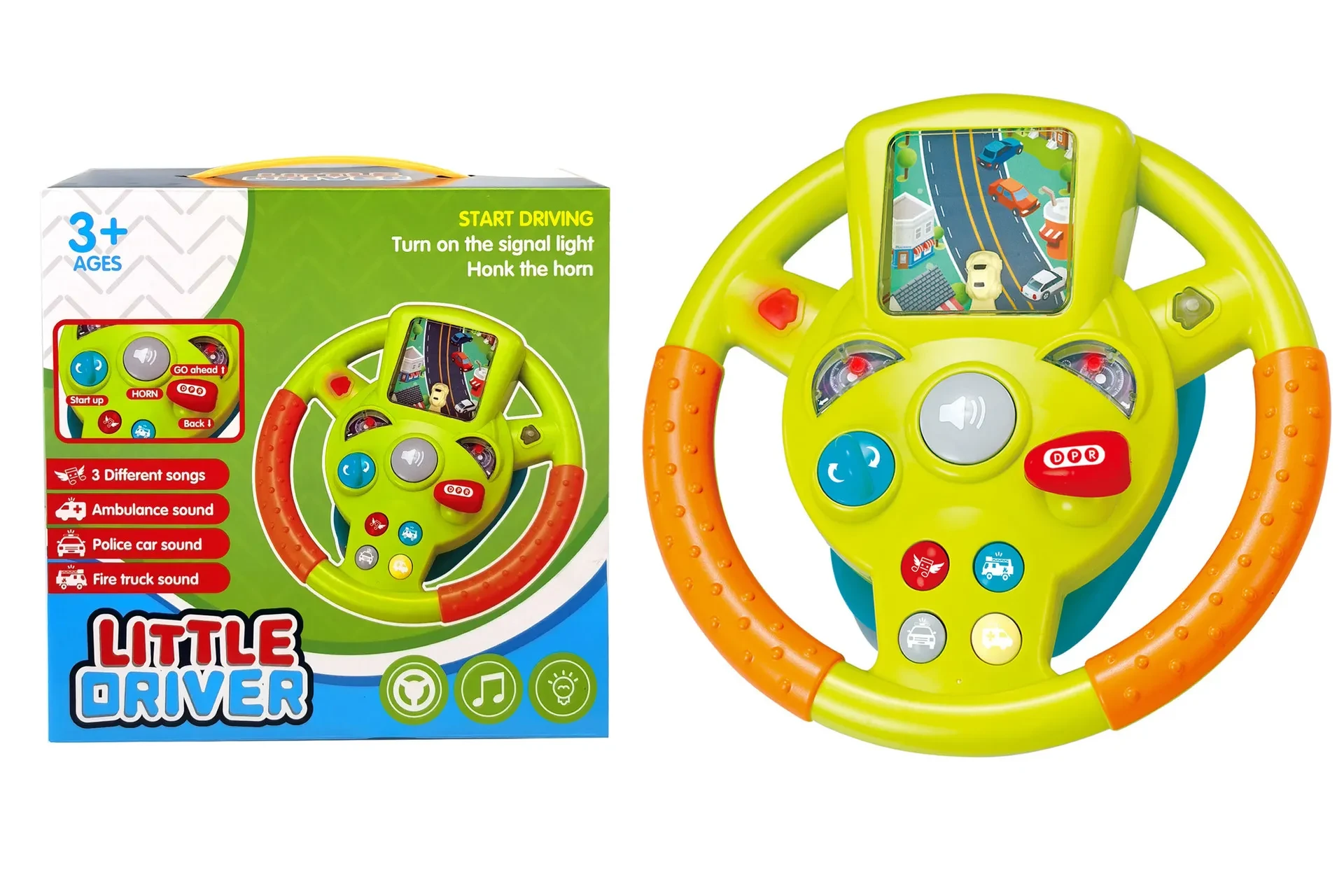 Children's Steering Wheel Toy Simulation