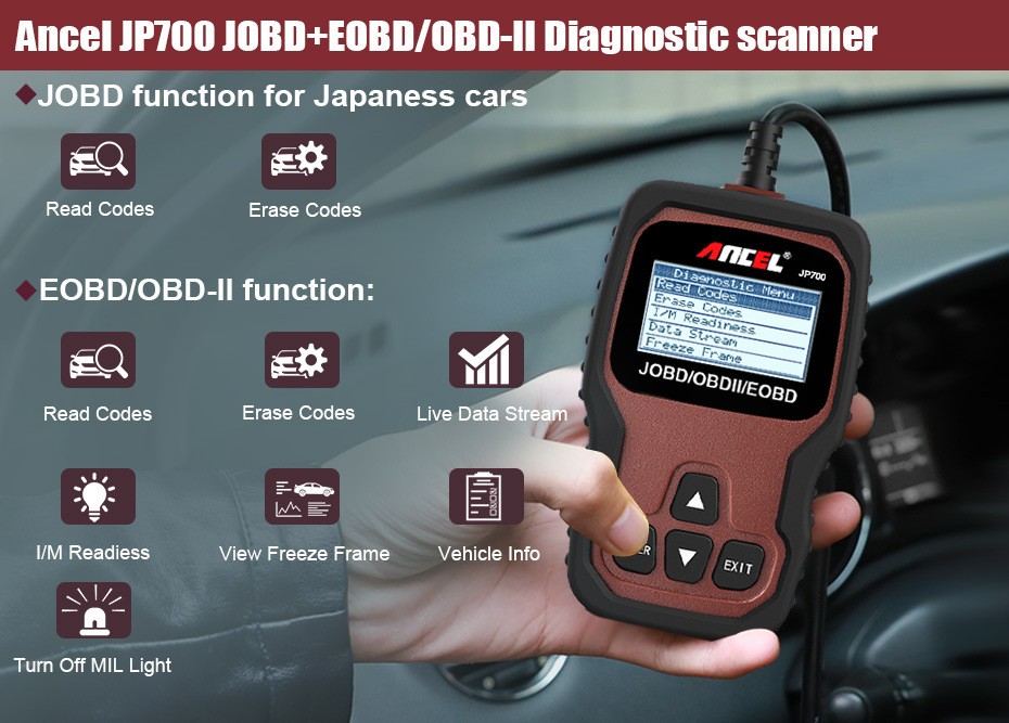 Car Simplicity Engine Code Reader Scanner