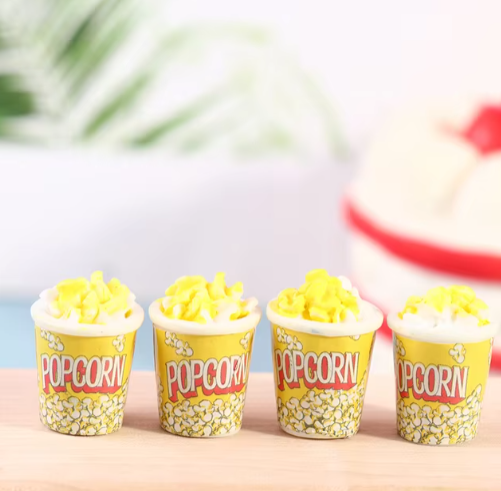 4PCS Miniature Dollhouse Popcorn]