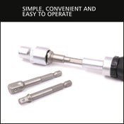 HORUSDY Socket Adapter Hex Shank Magnetic Extension Screw Driver Bits