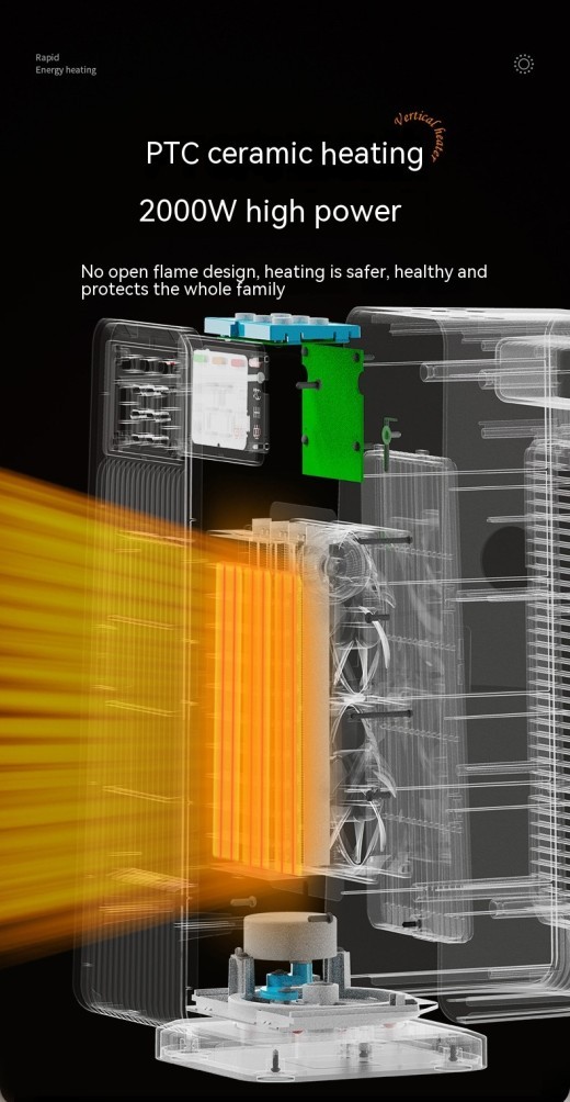 Small Air Conditioner Warm Feet Warm Hand Electric