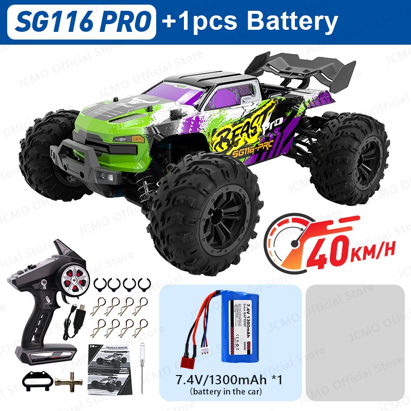 ZLL SG116 MAX RC Car - Brushless 4WD Professional Racing Car
