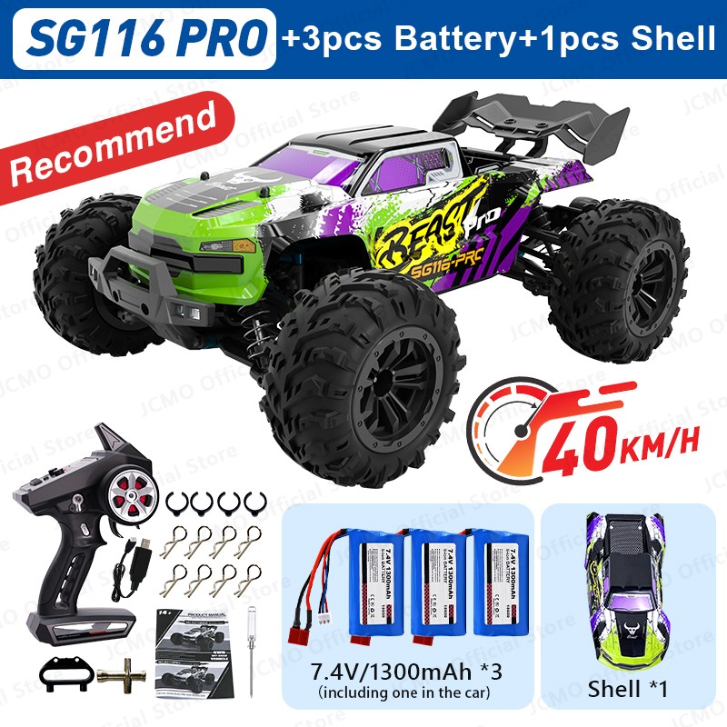 ZLL SG116 MAX RC Car - Brushless 4WD Professional Racing Car