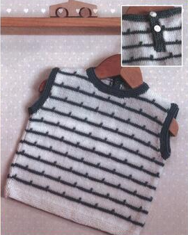 Merino Nautical Vest  | Handmade