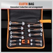 HORUSDY Torx Screwdriver Set Magnetic T6 - T40