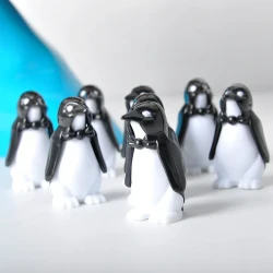 Penguin pirate ship toy