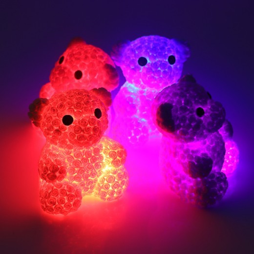 Rose Bear High Elastic Flash Pinch
