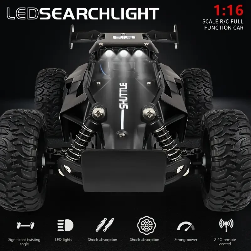 [High-Speed RC Buggy] 20KM/H 1:16 Scale Off-Road RC Buggy