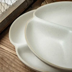Home Ceramic Retro Hand-painted Cute Long Spoon
