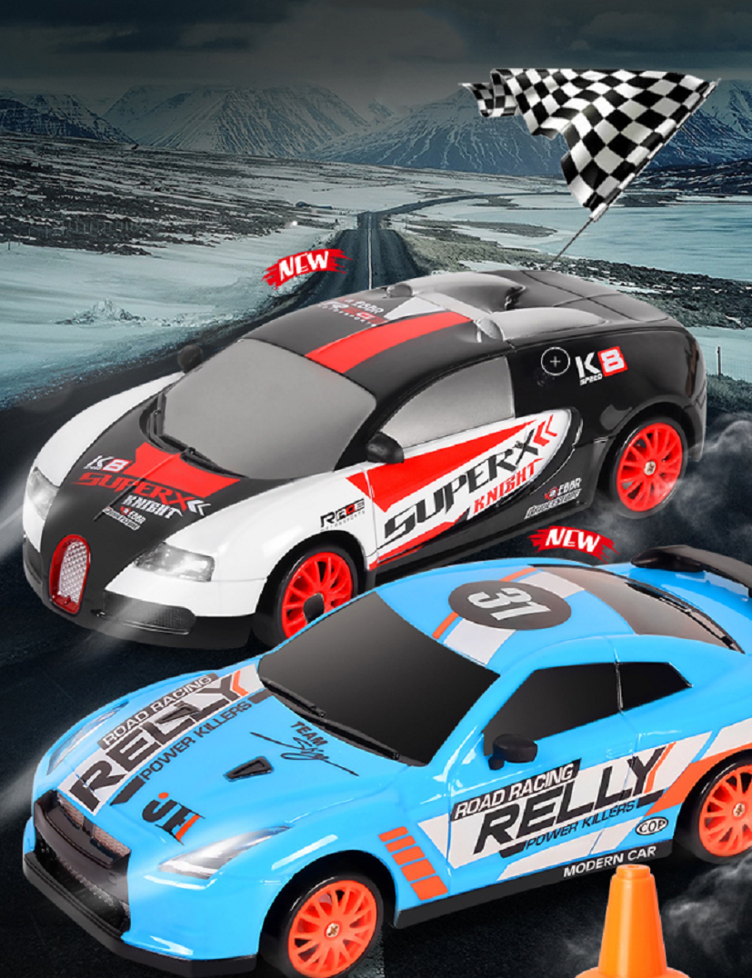 1:24 High-Speed RC Car - Mini Electric Drift Racing Car