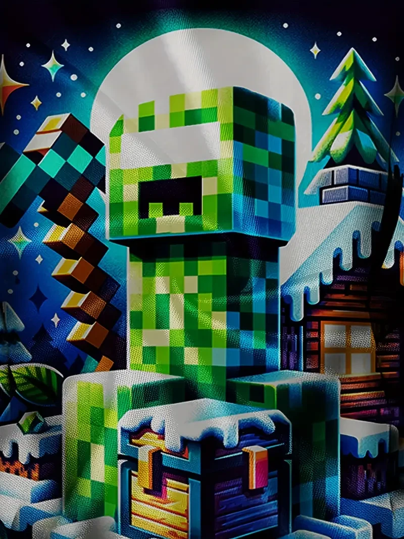 Boys' Trendy 3D Print Hoodie & Joggers Set - Cozy, Stretch Fabric for Fall/Winter | Machine Washable, Perfect for Outdoor