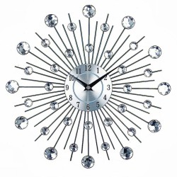 Wall Clock Metal Art