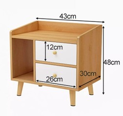 Nightstand Bedside Table
