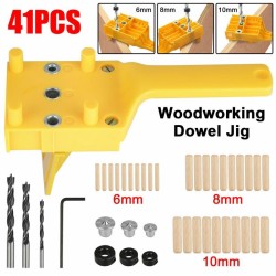 Woodworking Doweling Jig Drill Kit