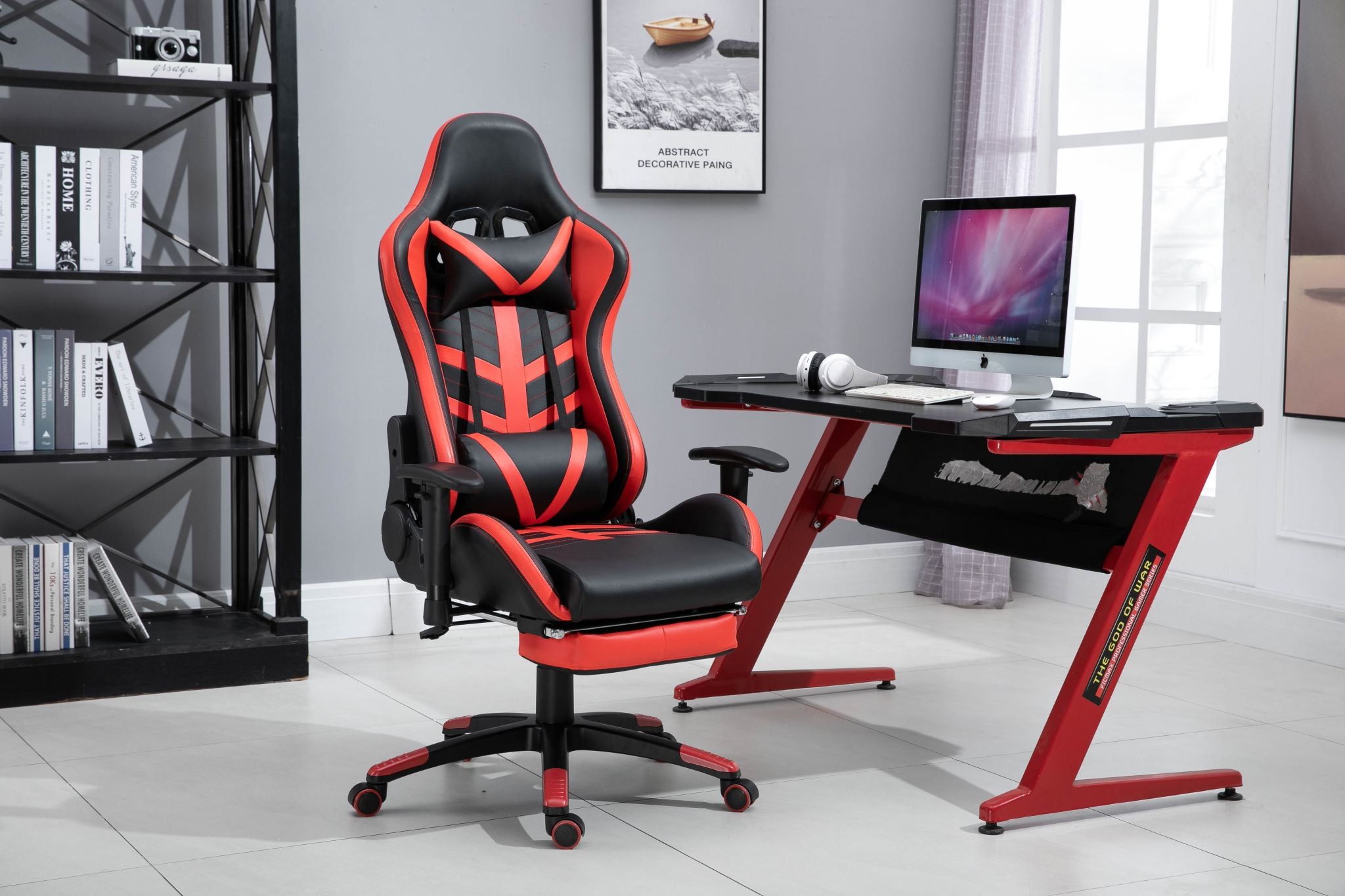 Gaming Chair Office Chair New Arrival!! Red