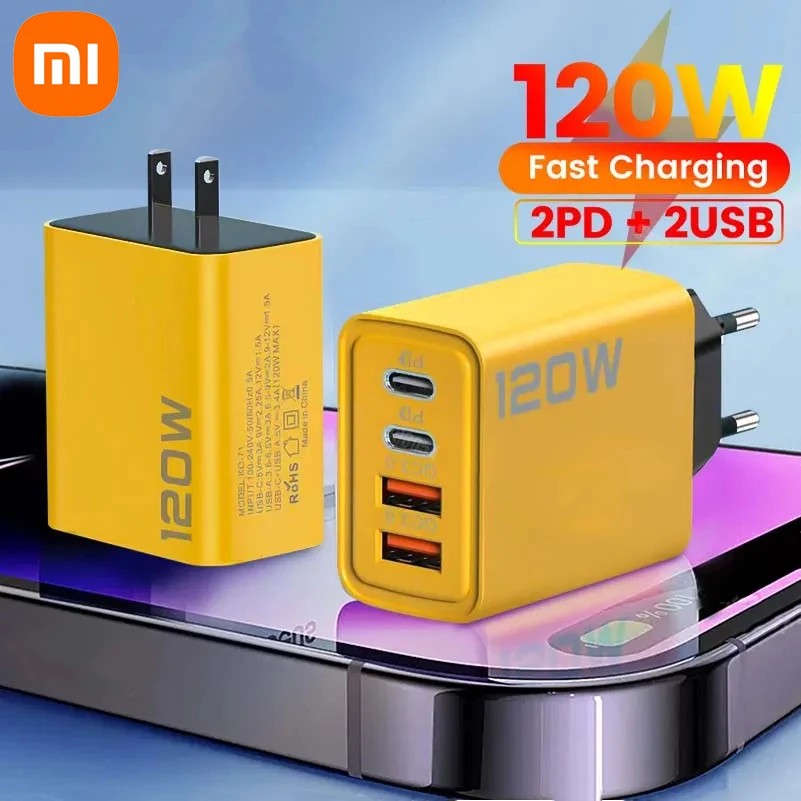 Xiaomi 120W Super Fast Charger - Type-C Quick Charge 3.0 USB Adapter