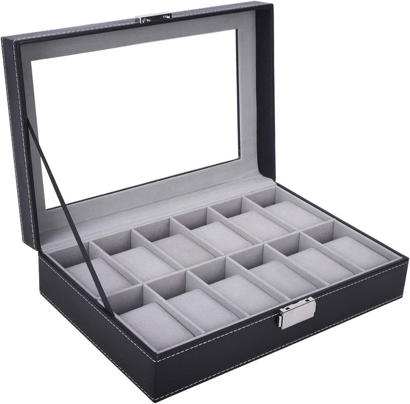 Watch Display Box 12 Slots